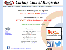 Tablet Screenshot of kingsvillecurling.com